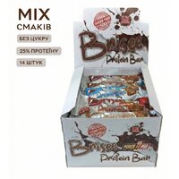 Батончик Power Pro 25% Brisee Protein Bar Sugar Free, 14*55 грам MIX