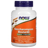 NOW Saccharomyces Boulardi, 120 вегакапсул