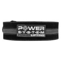 Пояс для важкої атлетики Power System PS-3800 PowerLifting, Black/Grey
