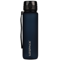 Бутылка Uzspace Colorful Frosted 3038 1000 мл, Dark Blue