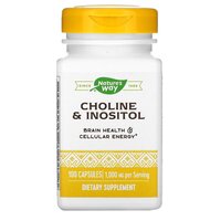 Nature's Way Choline & Inositol, 100 капсул