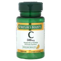 Nature's Bounty Vitamin C 500 mg, 100 таблеток