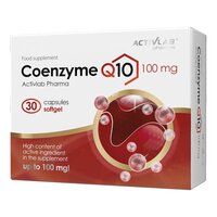 Вітаміни та мінерали Activlab Pharma Coenzyme Q10 100 mg, 30 капсул