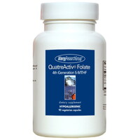 Вітаміни та мінерали Allergy Research Group QuatreActiv Folate, 90 капсул