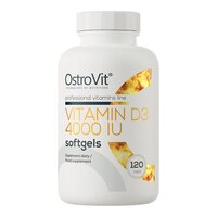 OstroVit Vitamin D3 4000 IU, 120 капсул