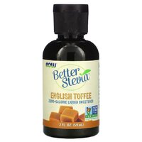 Замінник харчування NOW Better Stevia, 59 мл, English Toffee