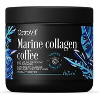 Замінник харчування OstroVit Marine Collagen Coffee, 150 грам